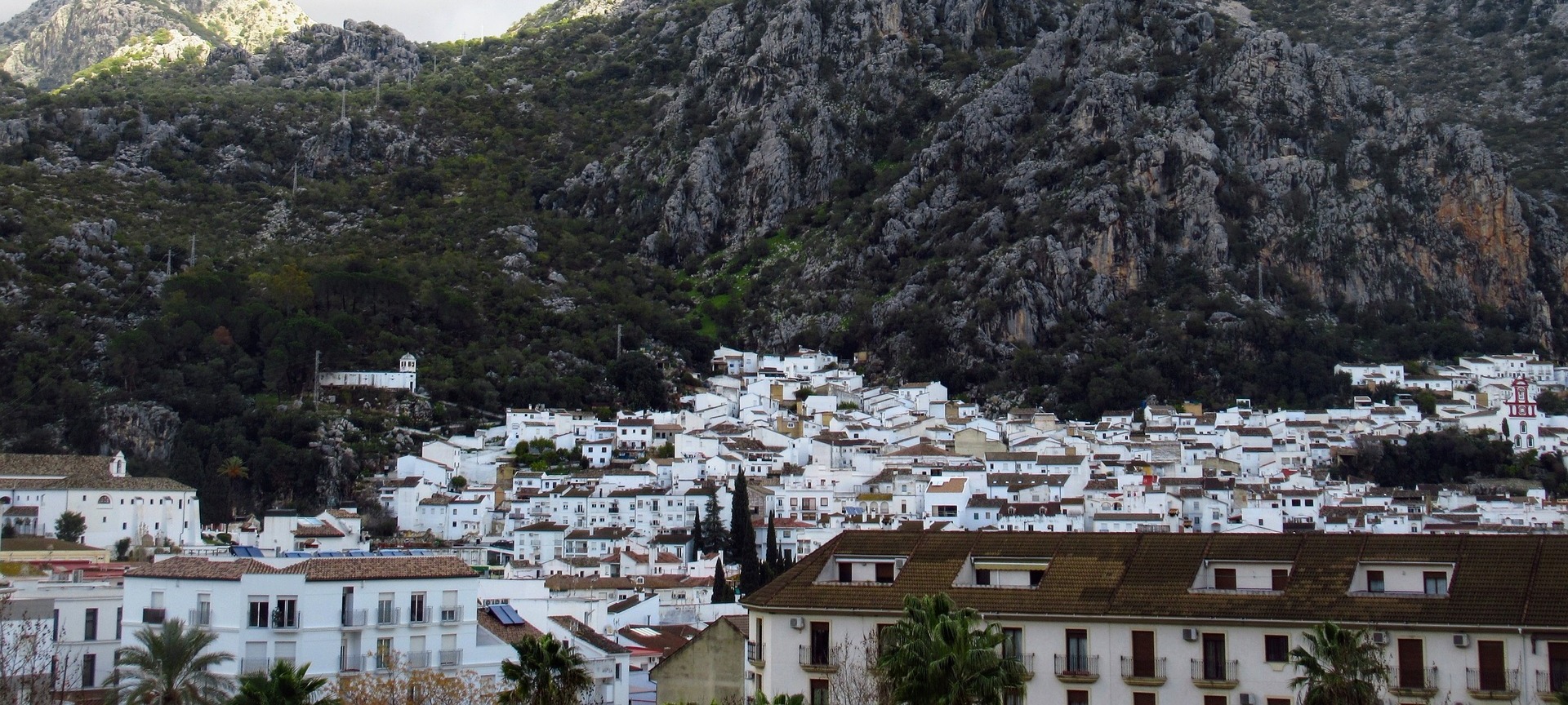 Vista del pueblo de Ubrique desde uno de sus miradores