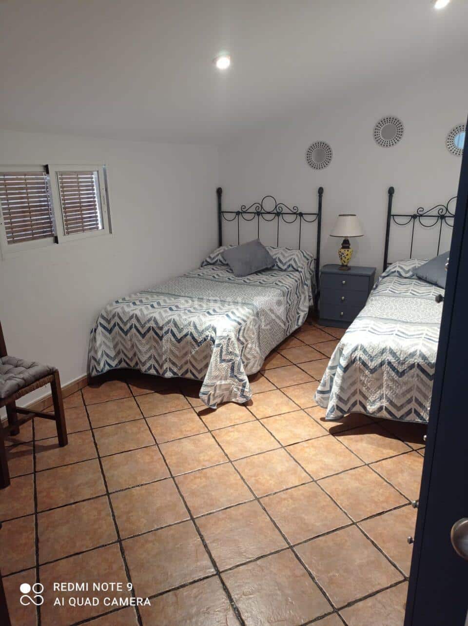 Camas individuales de casa rural en Algodonales Cádiz) referencia 4133
