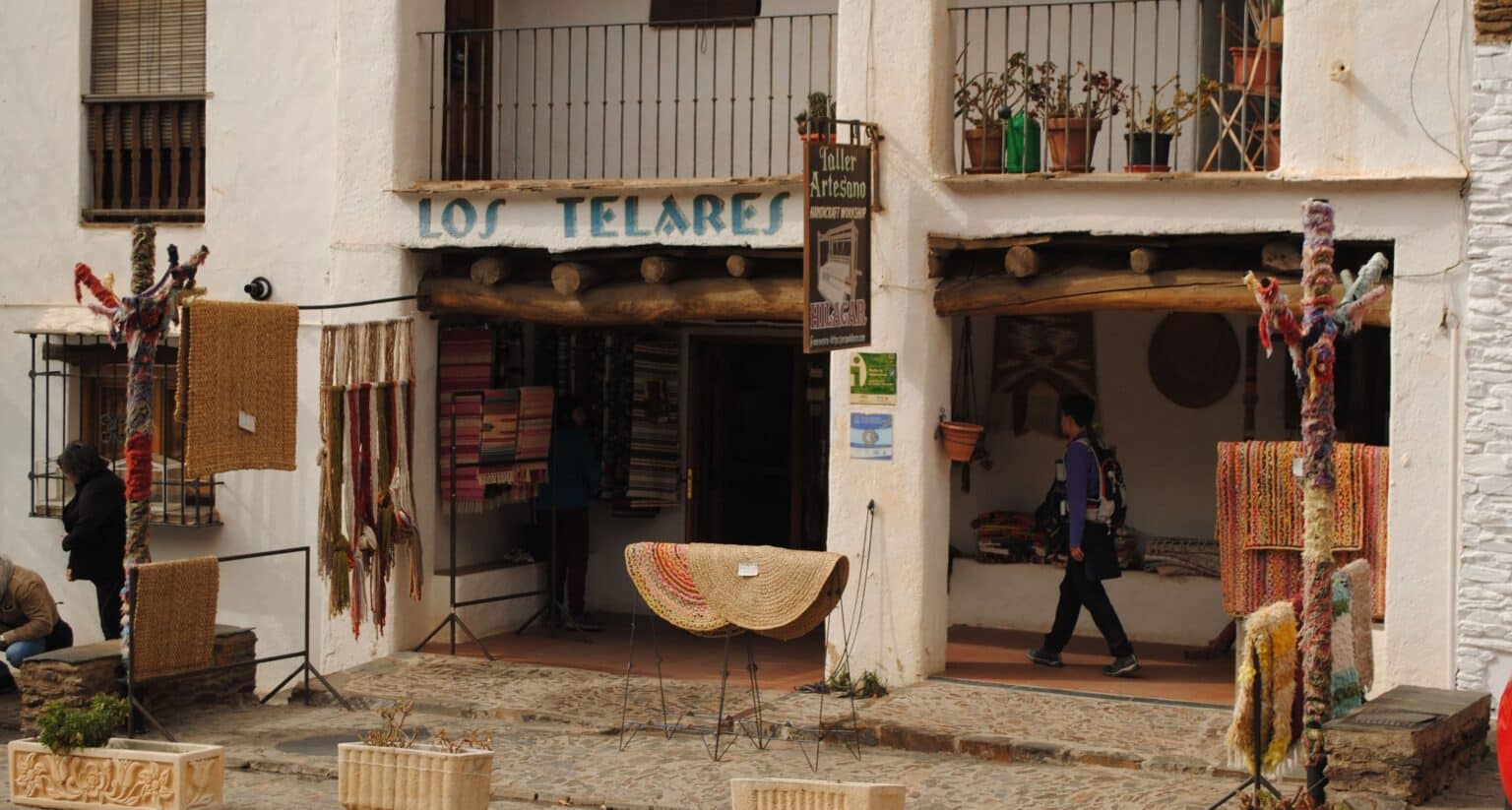 Taller de Jarapas Hilacar donde aprender a hacer la jarapa alpujarreña