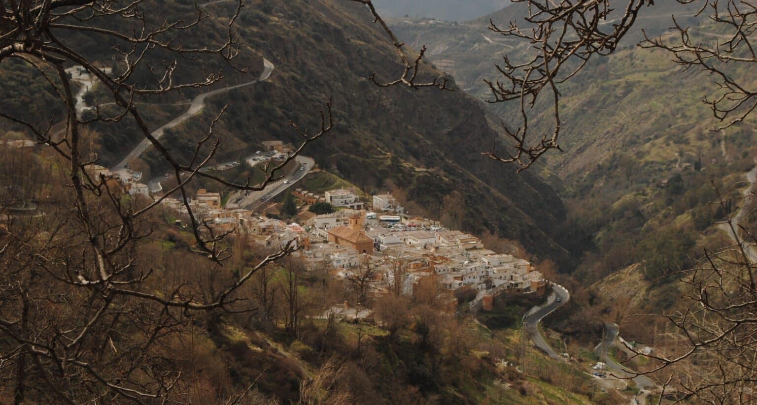 Vista del pueblo de Bubión, uno de los pueblos más bonitos de Granada