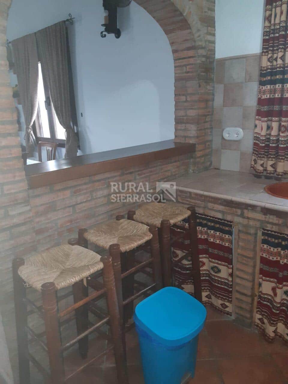 Cocina de Casa rural en Cómpeta (Málaga)-1280