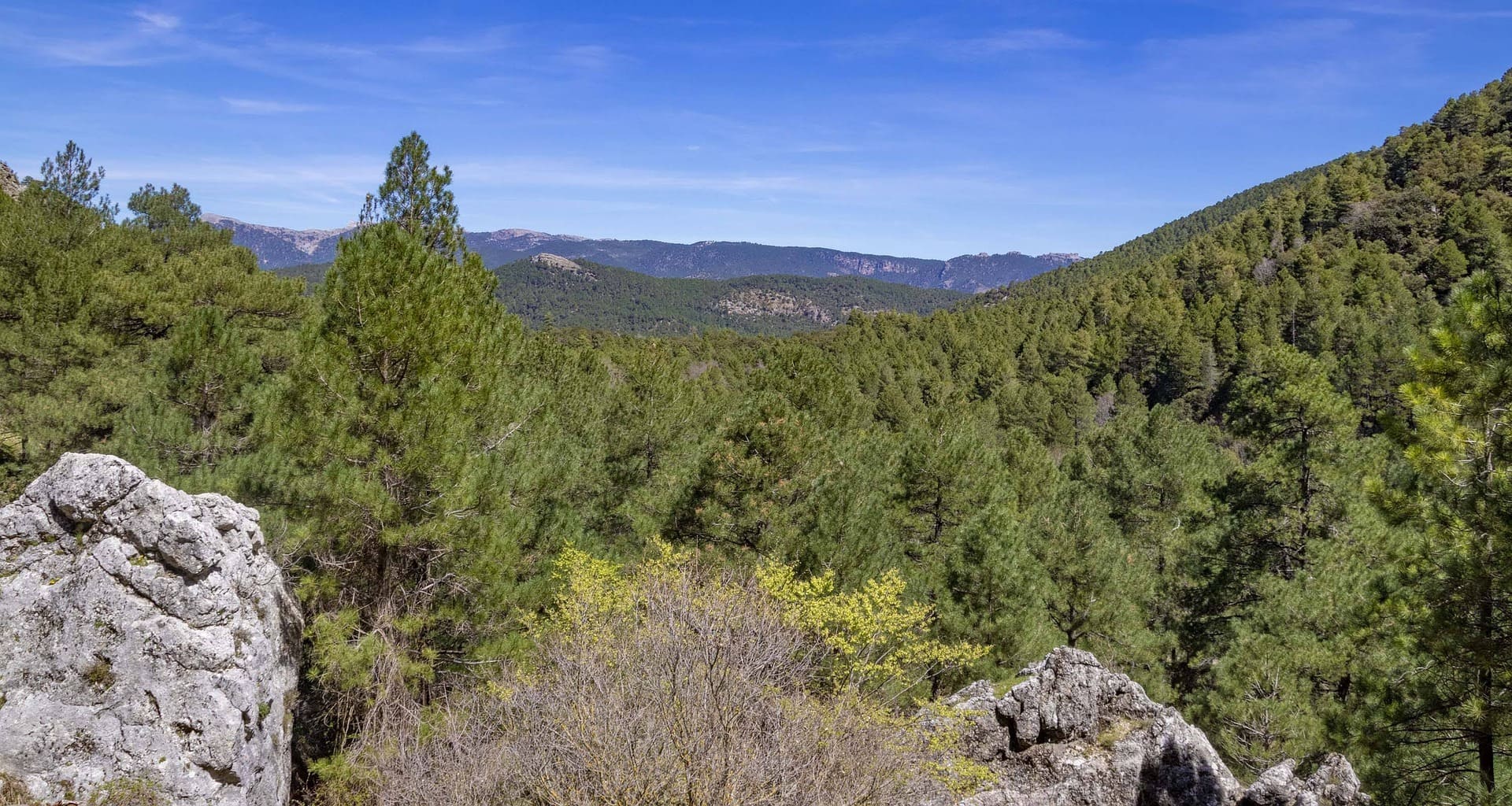 Paisaje de Cazorla para ver desde sus rutas de senderismo