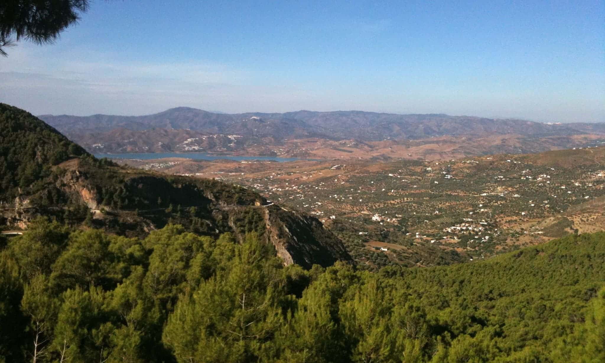 Vista desde zonas cercanas al Área Recreativa El Alcázar