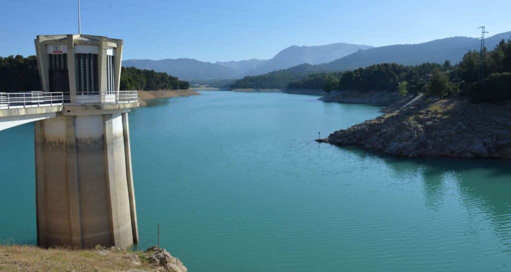 Vista del Embalse de la Bolera de Pozo Alcón - Rural Sierra Sol