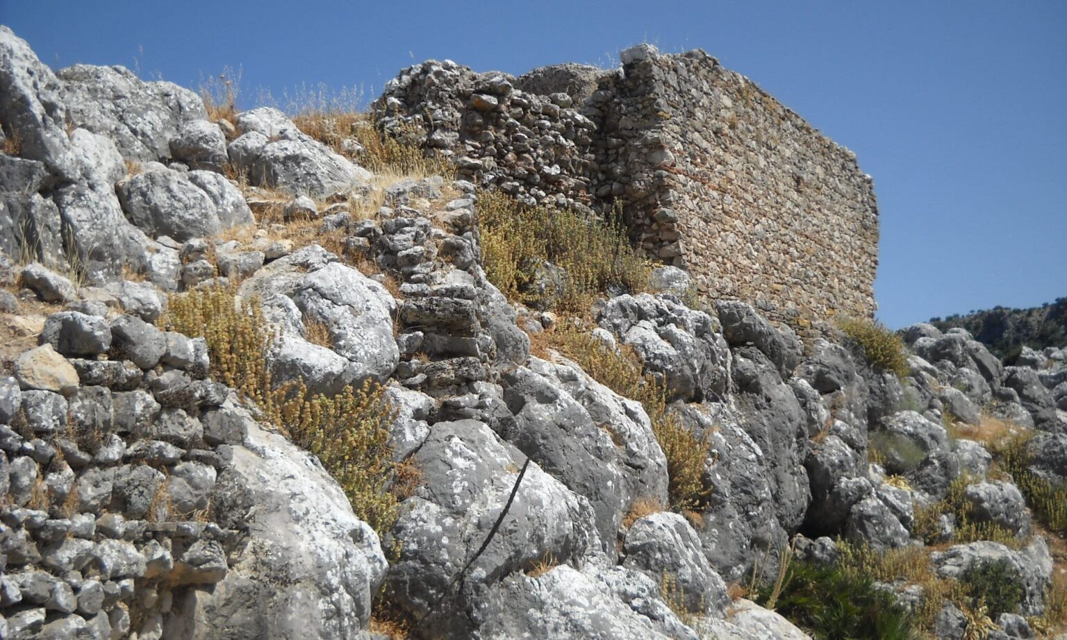 Restos del Castillo de Fátima de Ubrique