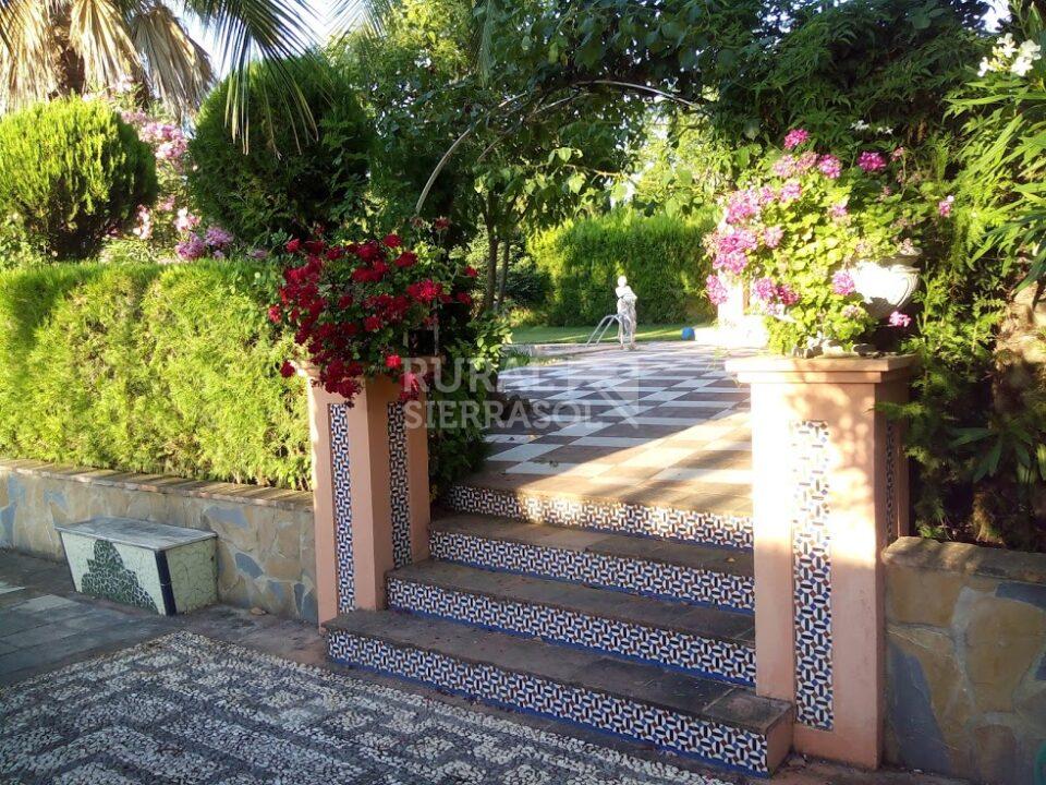 Escaleras exteriores de Casa rural en Arriate (Málaga)-4139