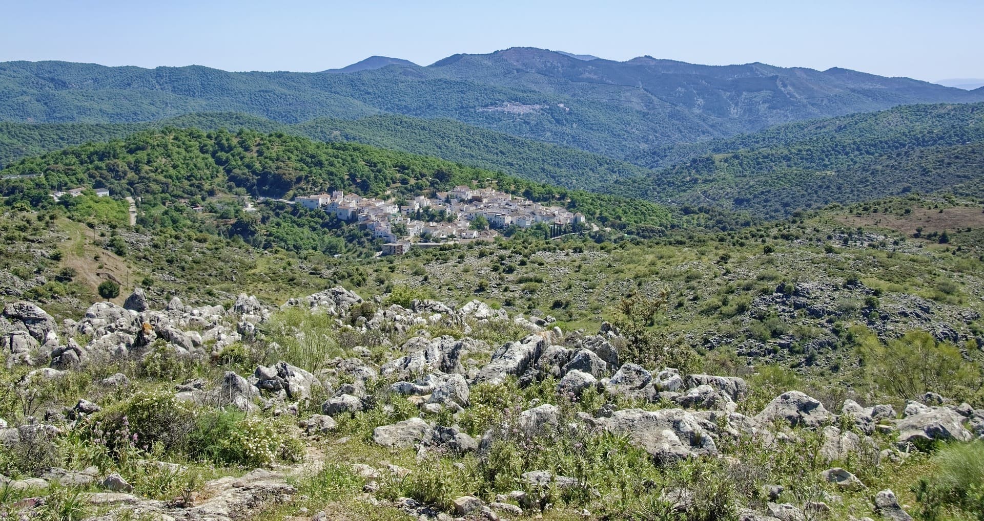 Vista del municipio de Parauta, donde se encuentra el Bosque Encantado de Parauta