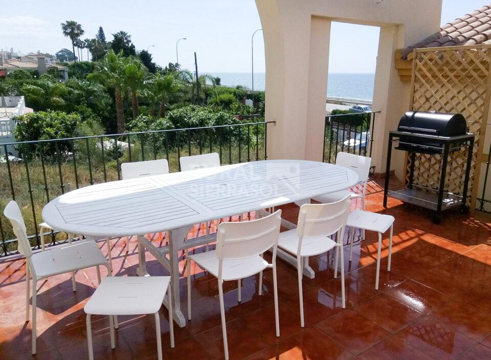 Terraza y barbacoa de Casa rural en Chilches (Vélez-Málaga)- Málaga-4141