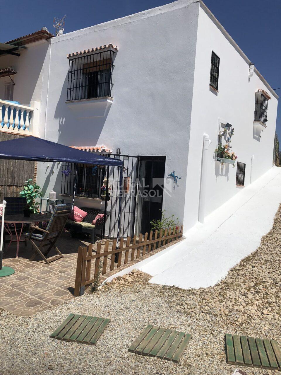 Fachada de Casa rural en Riogordo (Málaga)-4143