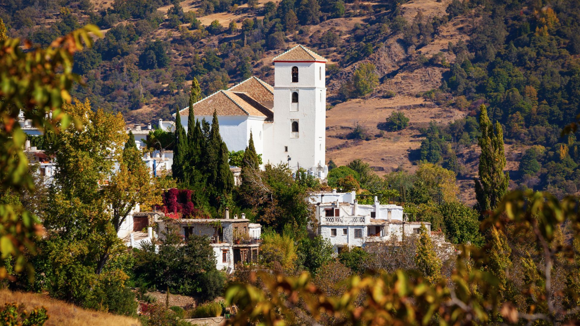 Vista parcial del pueblo de Bubión-Rural Sierra Sol