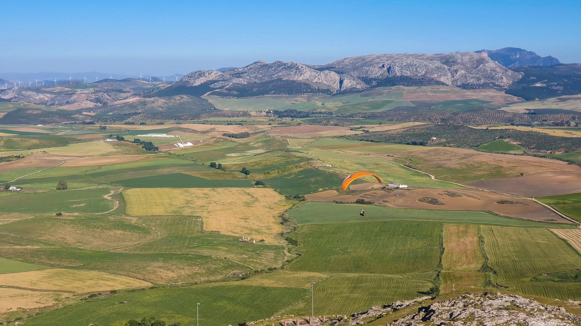 Parapente en cielos de Andalucía-Rural Sierra Sol