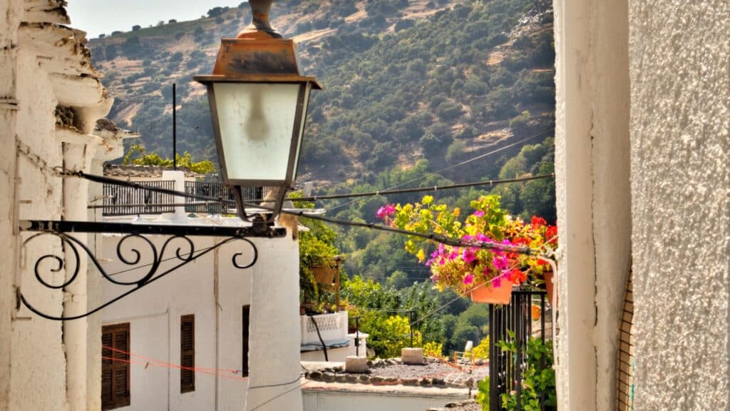 Balcones y flores en la Alpujarra-Rural Sierra Sol