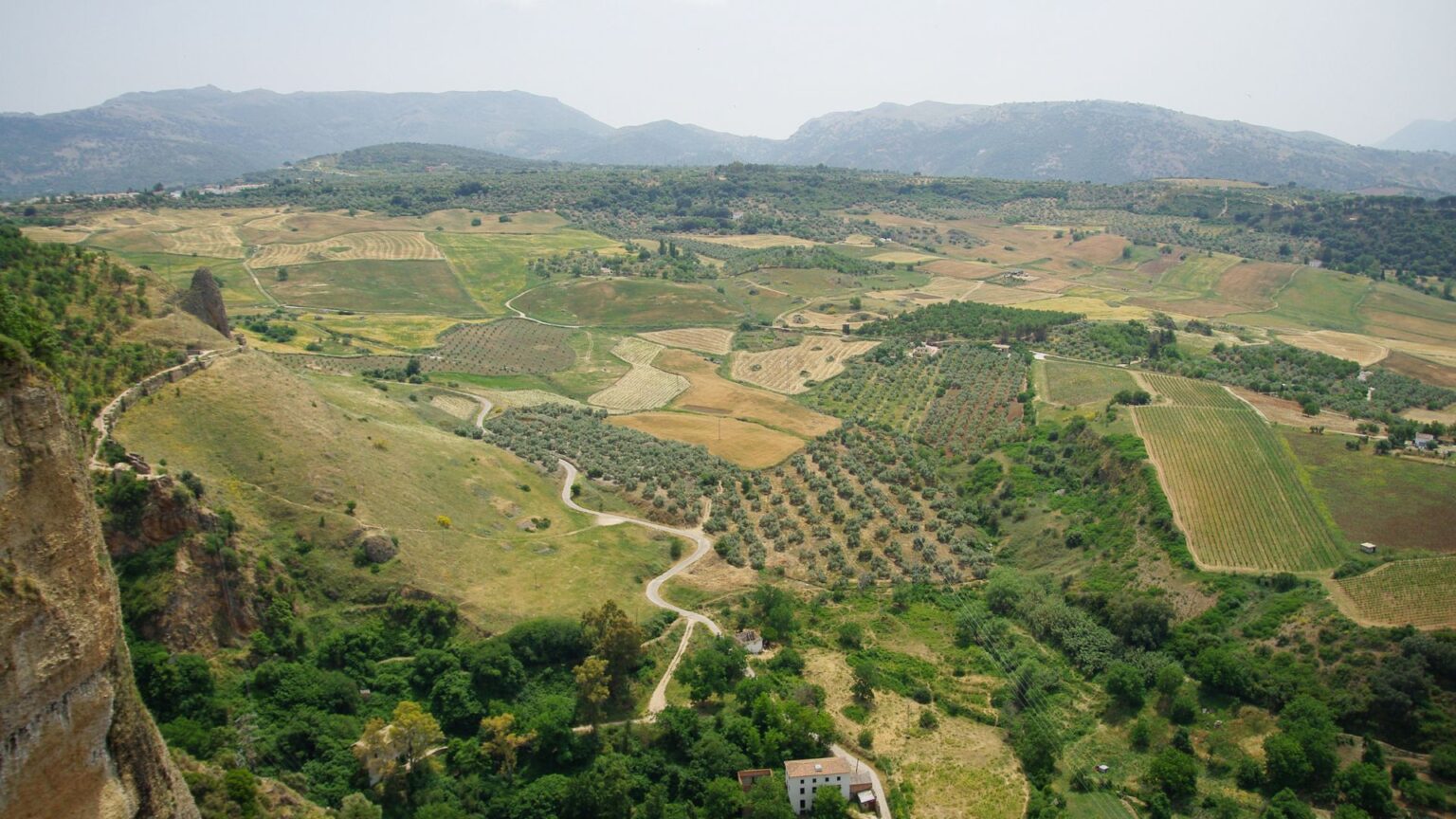 Paisaje desde El Tajo de Ronda-Rural Sierra Sol